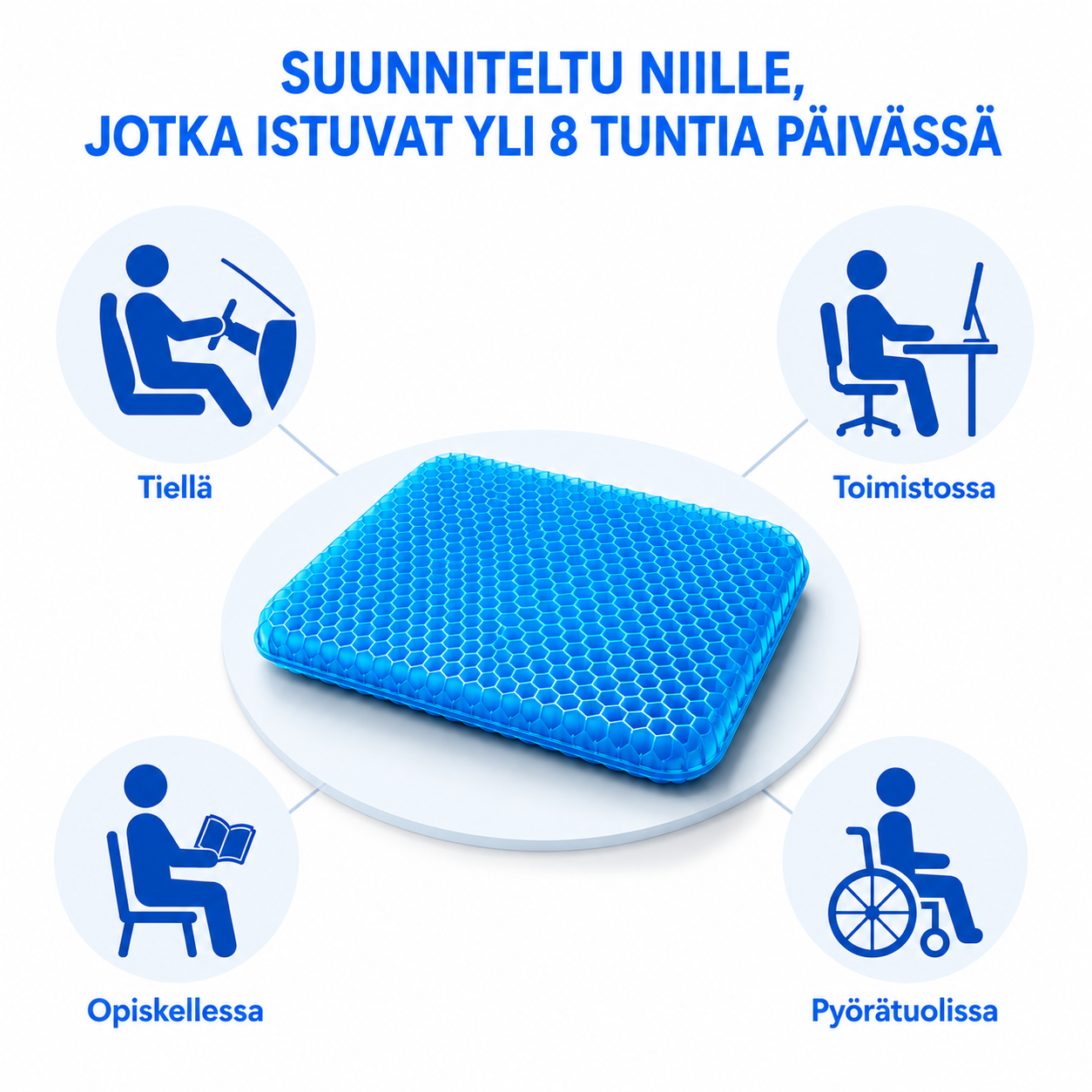Geeli-istuintyyny - Vaelo™