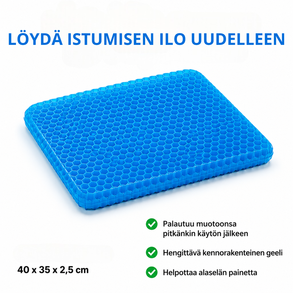 Geeli-istuintyyny - Vaelo™
